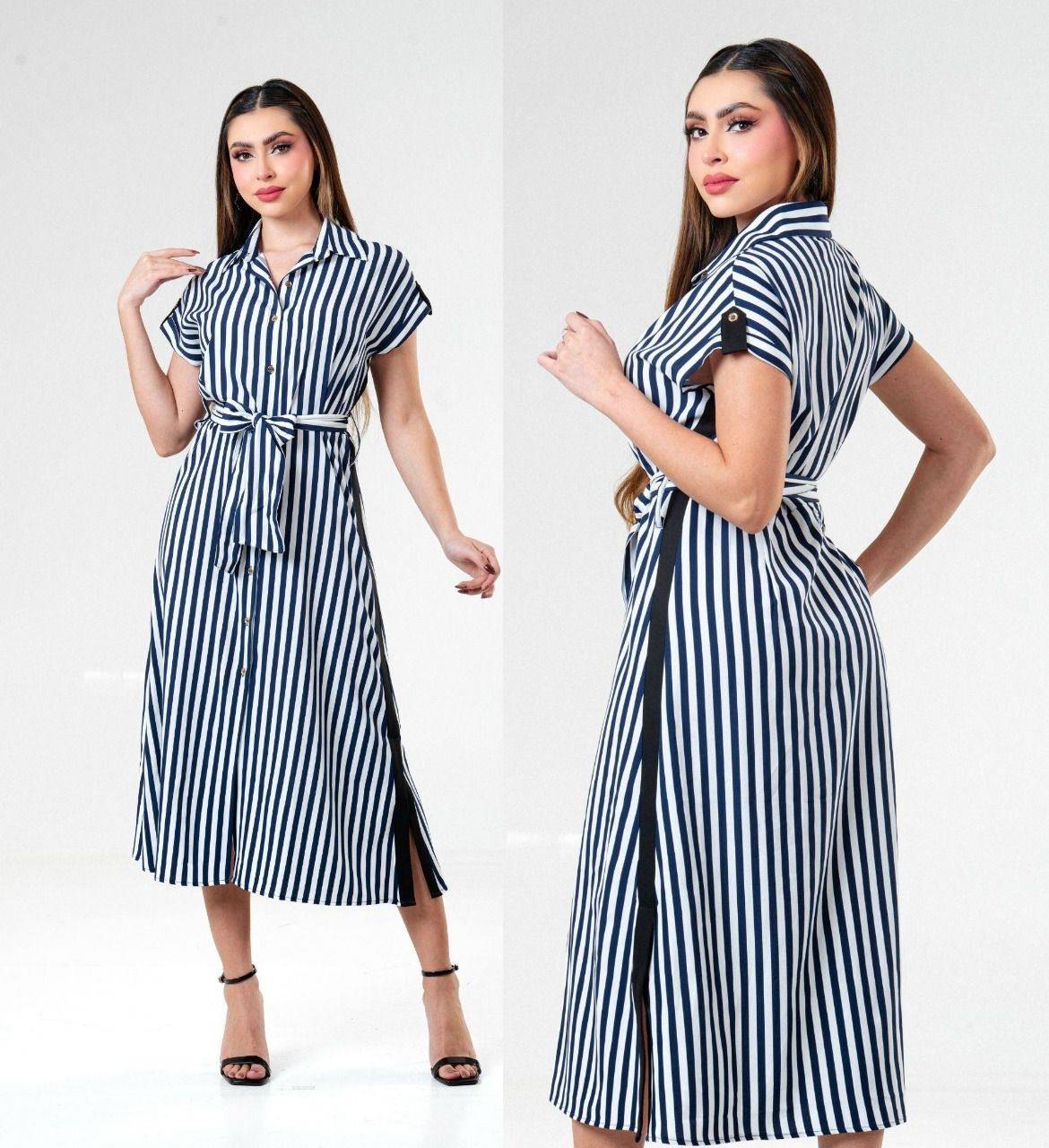Vestido Tipo Camisa