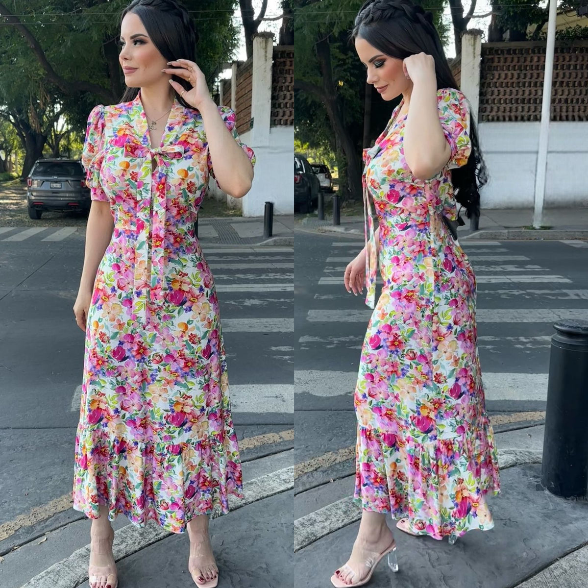 Vestido Floral colores
