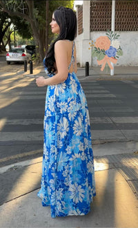 Azul Cruce espalda