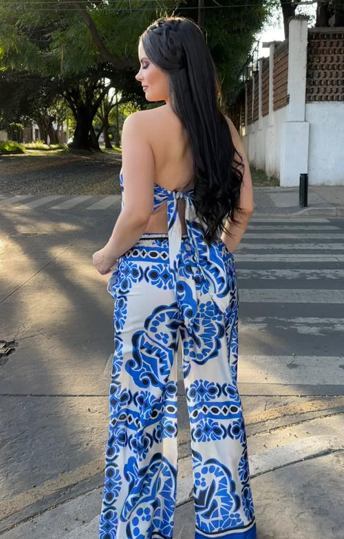 Set Pantalon Estampado