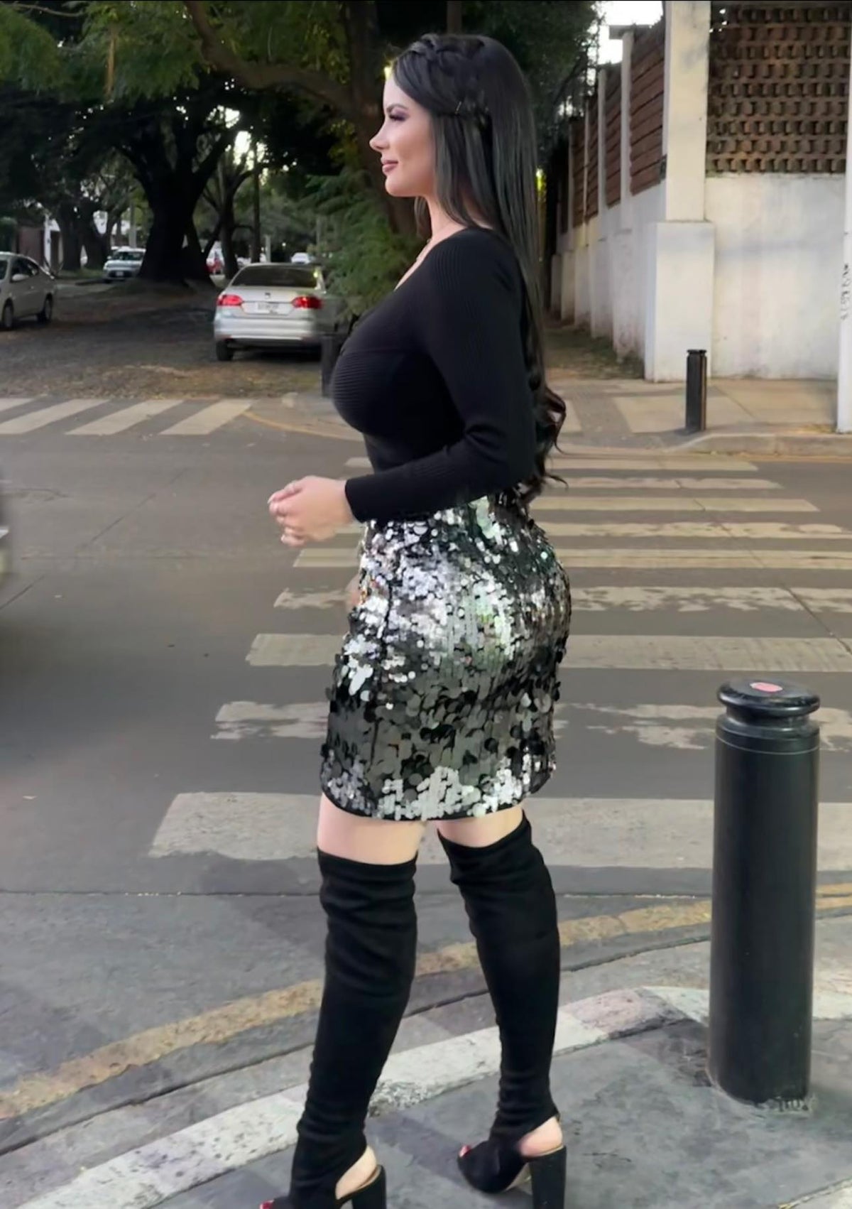 Falda Lentejuela