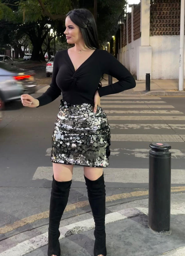 Falda Lentejuela