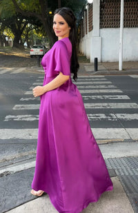 Vestido Cintillo Morado