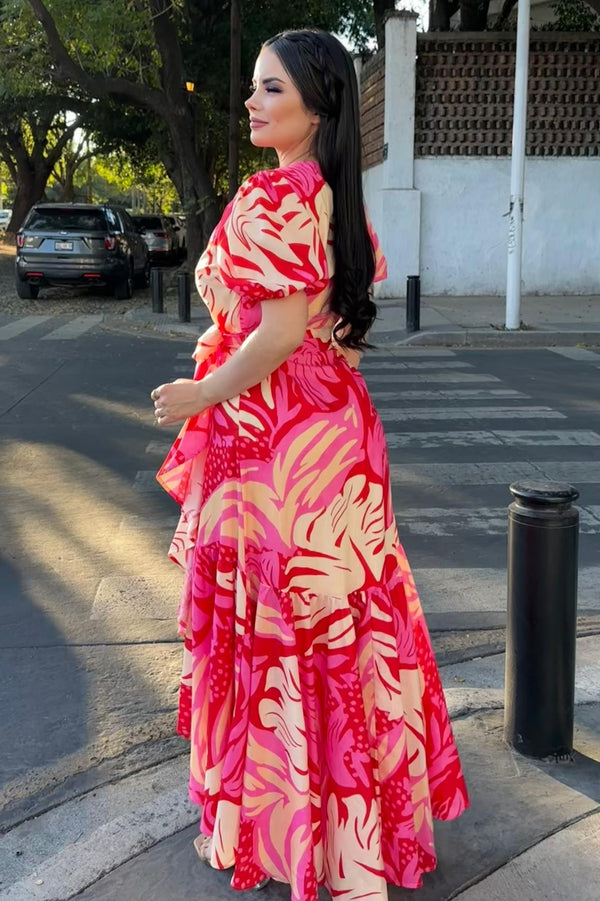 Rosa c Rojo