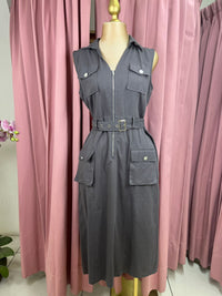 Vestido Tipo Gabardina