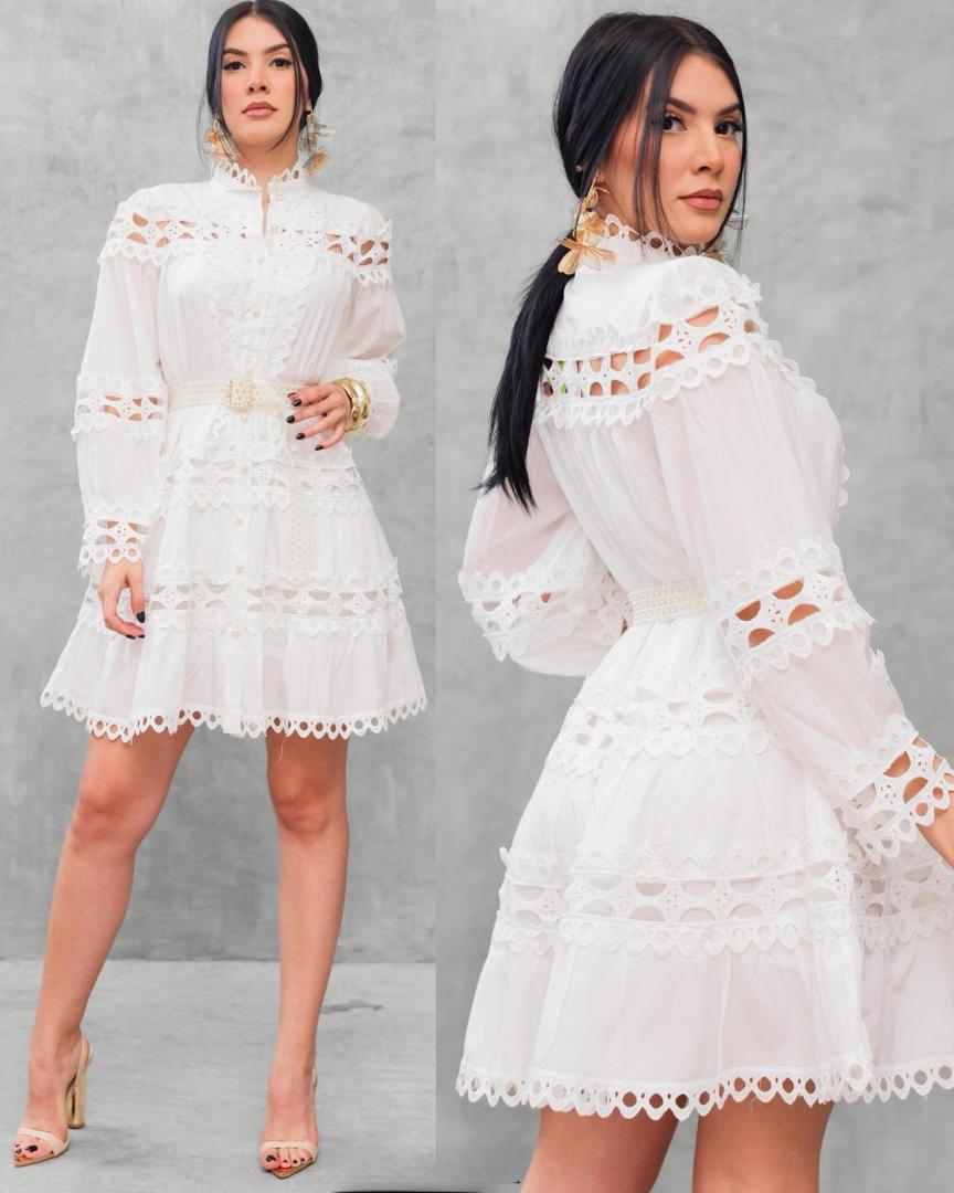 Midi Dress Blanco