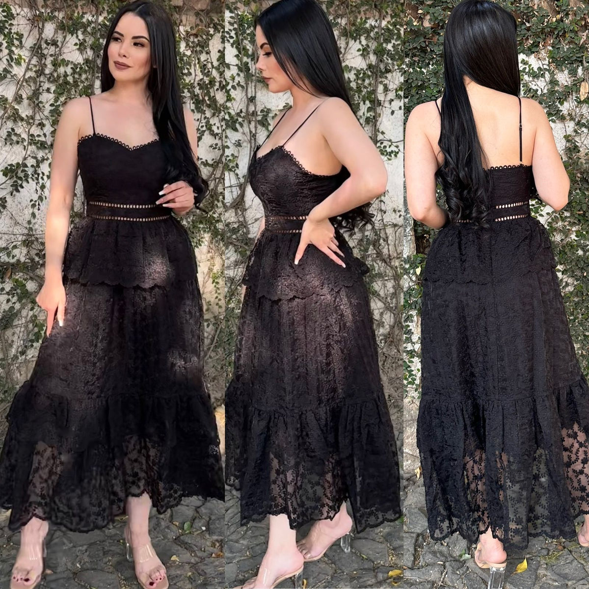 Vestido Encaje