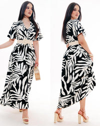 Vestido Palmeras