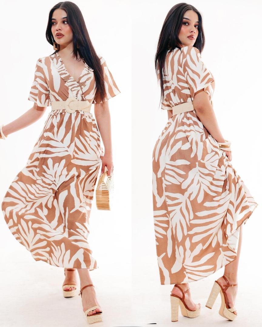Vestido Palmeras
