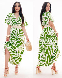 Vestido Palmeras