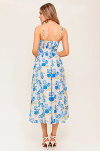 Floreado Azul