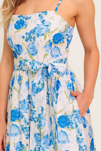 Floreado Azul