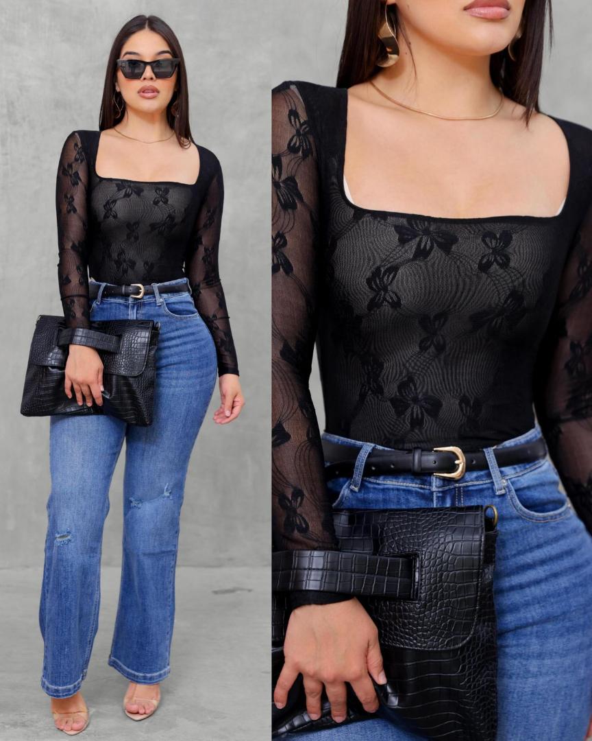 pantiblusa Encaje