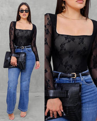 pantiblusa Encaje
