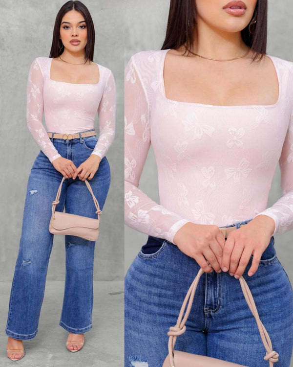 pantiblusa Encaje