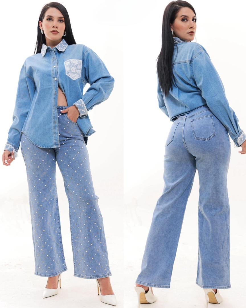 Pantalon Mezclilla