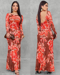 Rojo Estampado