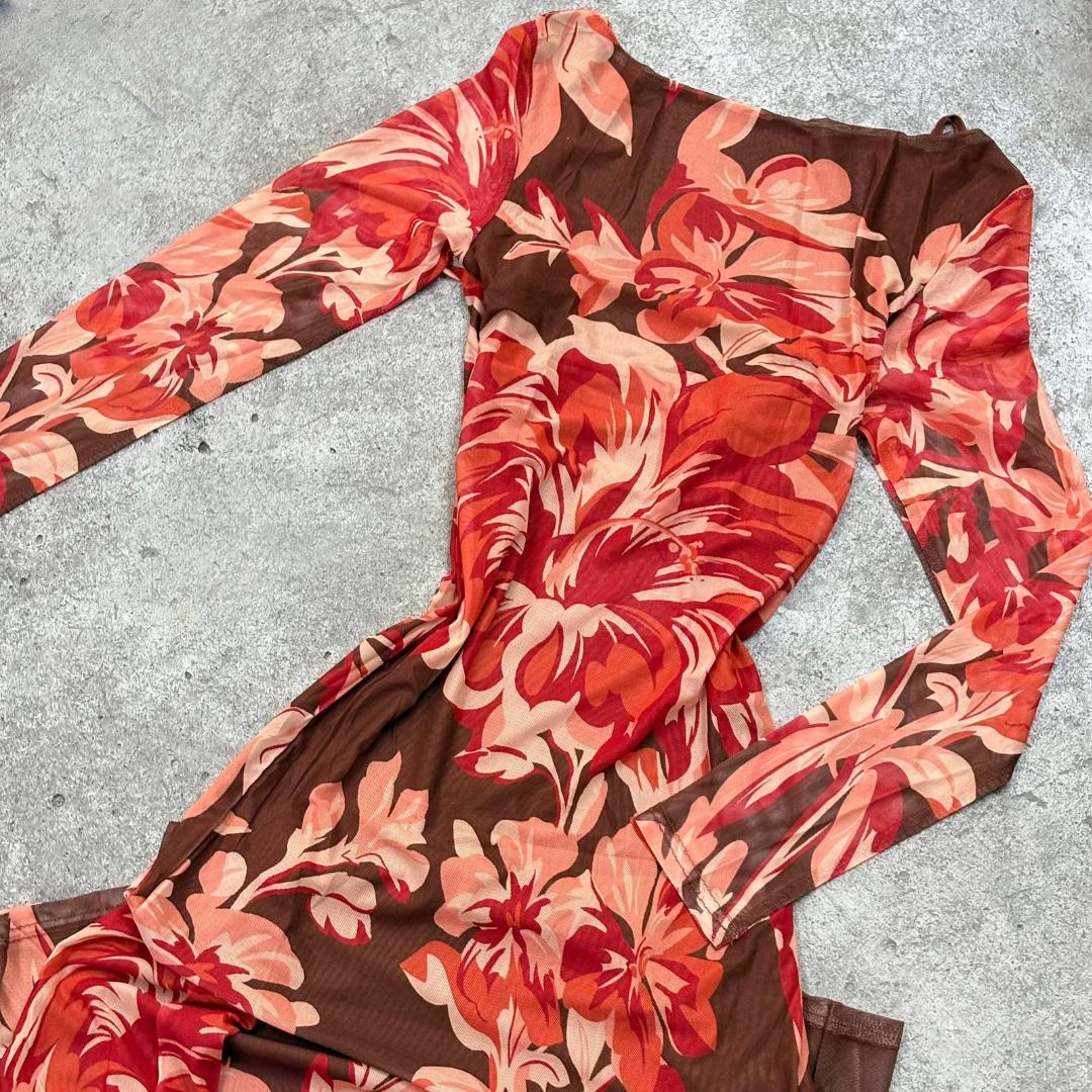 Rojo Estampado