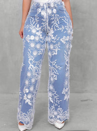 Pantalon Bordado