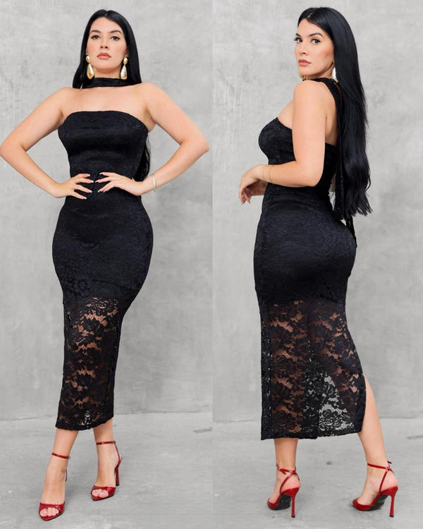 Strapless Encaje