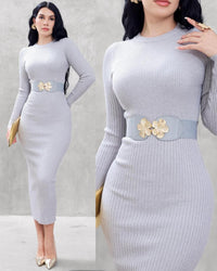 Vestido Sueter cinto