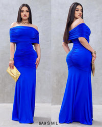 Vestido s hombros
