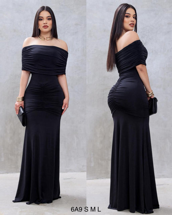 Vestido s hombros