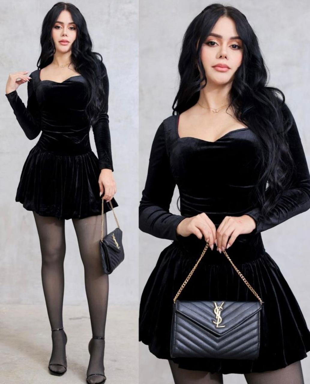 Mini Dress Terciopelo