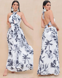 Halter Floreado
