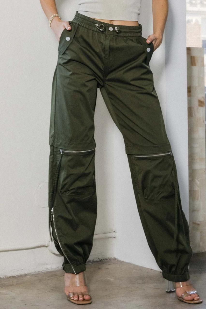 Pantalon Tipo Cargo Verde
