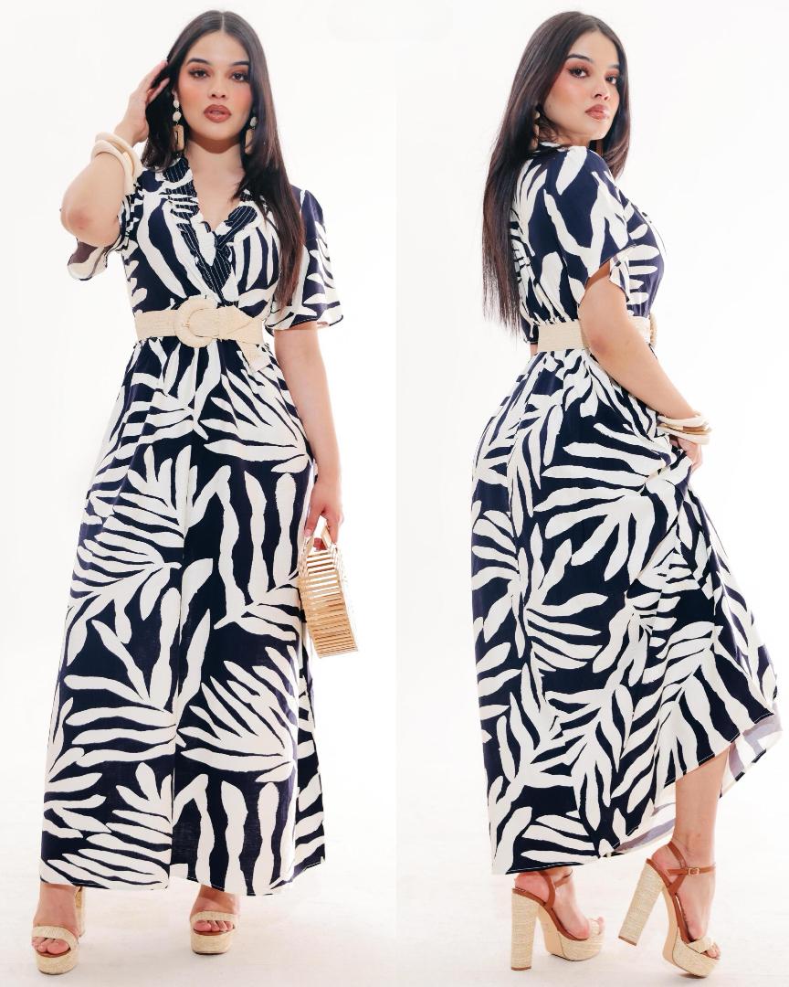 Vestido Palmeras